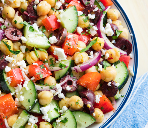 GLUTENFREIER KICHERERBSEN SALAT