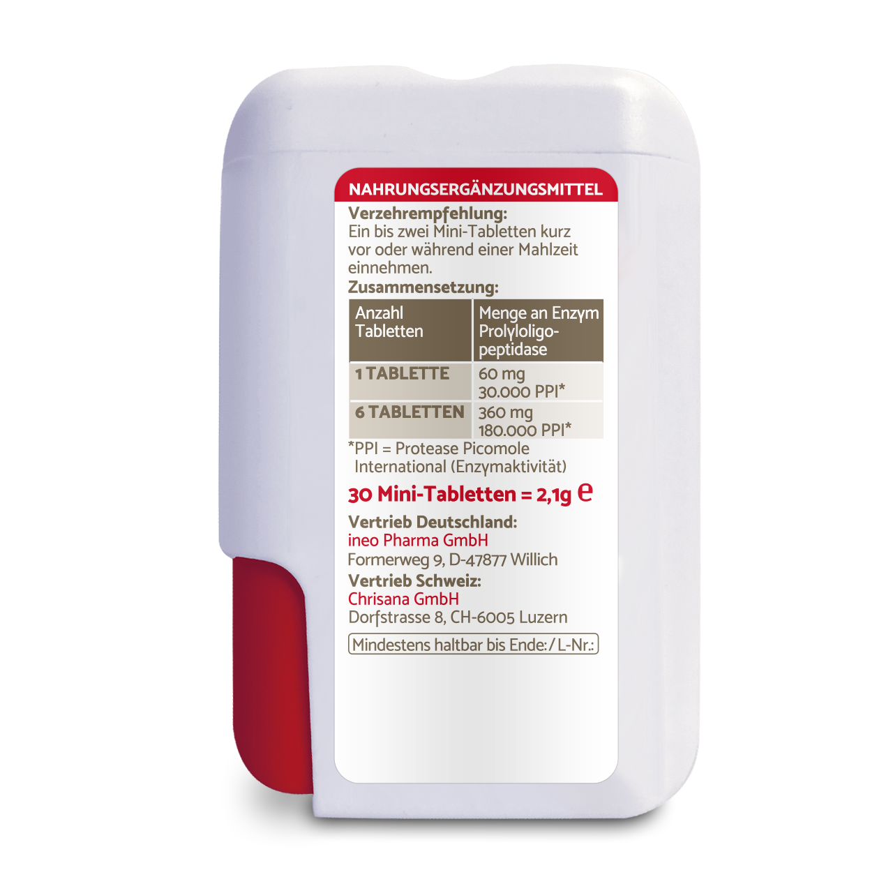 GluteoStop® 30 Mini-Tabletten