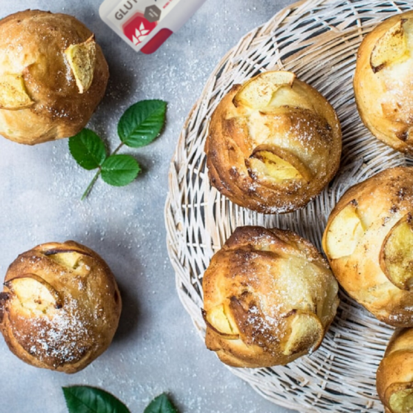 GLUTENFREIE APFEL-HAFER-MUFFINS