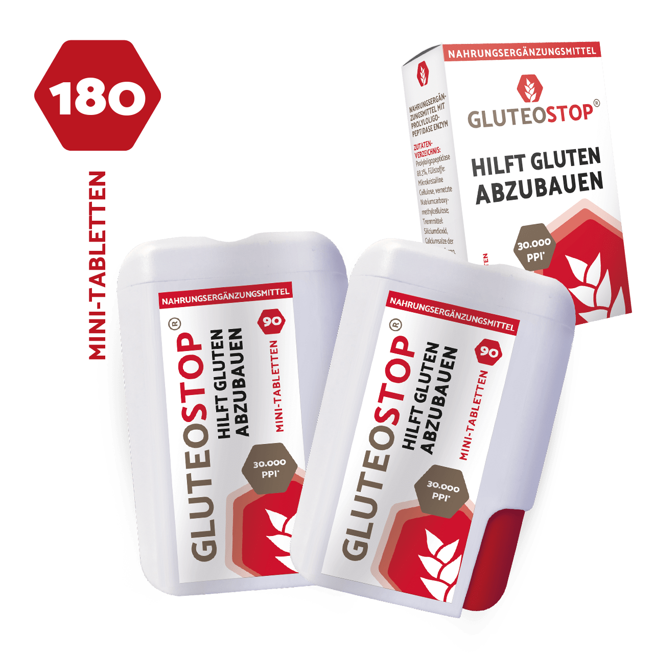 DOPPELPACK GluteoStop® 90 Mini-Tabletten