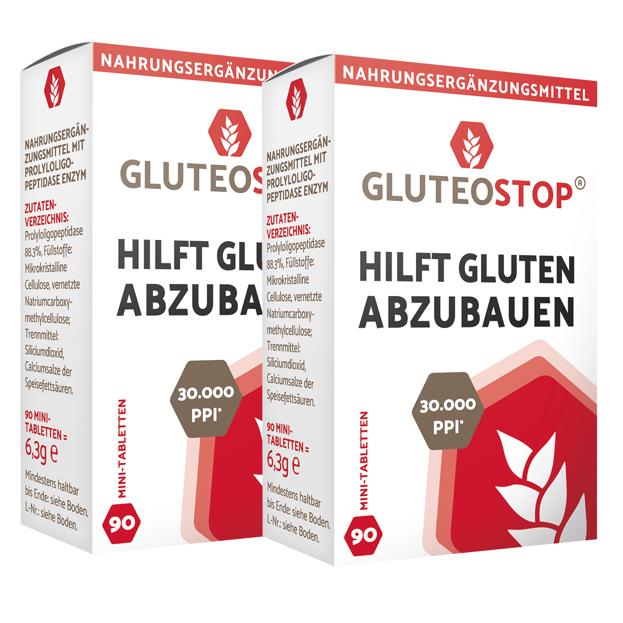 DOPPELPACK GluteoStop® 90 Mini-Tabletten