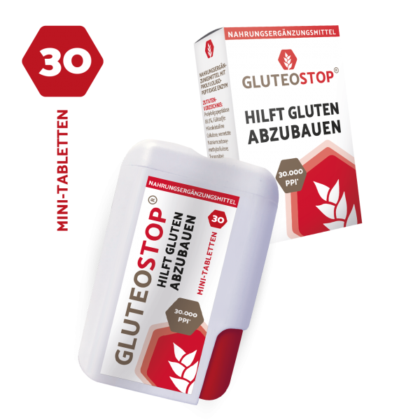 GluteoStop Packshot Spender & Faltschachtel